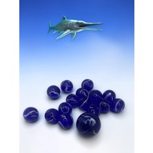 Limmy Lchthyosaurus Beyaz Desenli Cam Misket Seti