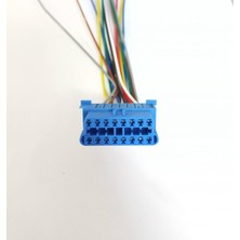 Tr Part AEM32 16K006 Obd Soketi, 16 Pinli, Mavi