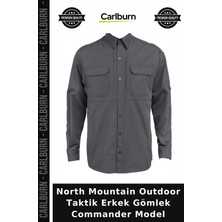Carlburn North Mountain Outdoor Taktik Erkek Gömlek Commander Model Gömlekler Işlevsel Giysi Fonksiyonel Üst
