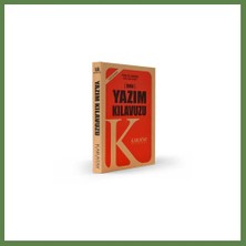Bezos Plastik Kapak Yazım Klavuzu 1 Adet HB006