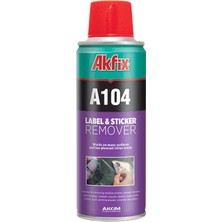 Akfix C104 Etiket ve Sticker Sökücü Sprey 200 ml (A104)