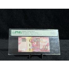 Öztürk Koleksiyon Kenya 2019 – 50 Shıllıngs | Pmg 66 Epq Gem Uncırculated