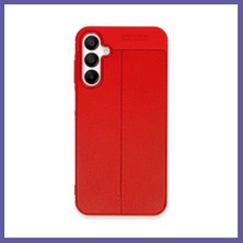 Nida Samsung Galaxy A15 4g Uyumlu Kılıf Auto Focus Kapak - Kırmızı Nıda