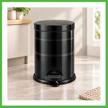 Bezos Mikro 5 L Siyah Pedallı Çöp Kovası Arz