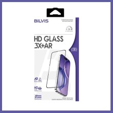 Nida iPhone 16 Pro Max Uyumlu Bilvis 3x Ar Hd Cam Ekran Koruyucu - Siyah Nıda