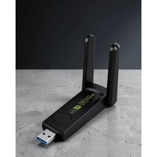 Nemere USB 3.0 Wifi Alıcı 1200 Mbps Çift Bant Uuczwifiadaptör2