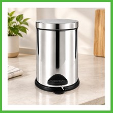 Bezos 3 L Metal Pedallı Çöp Kovası Arz