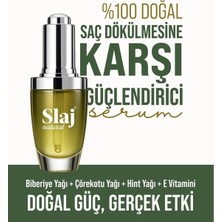 Slaj Saç Dökülme Karşıtı Güçlendirici Saç Bakım Serumu - %100 Doğal Çıkarıcı & Hızlı Uzatan Serum