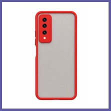 Nida Huawei Y9 Prime 2019 Uyumlu Kılıf Montreal Silikon Kapak - Kırmızı Nıda