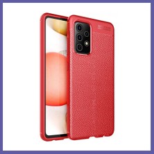 Nida Samsung Galaxy A72 Uyumlu Kılıf Auto Focus Kapak - Kırmızı Nıda
