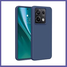 Nida Redmi Note 13 4g Uyumlu Kılıf First Silikon - Lacivert Nıda