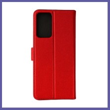 Nida Samsung Galaxy A91 / S10 Lite Trend S Plus Kapaklı Kılıf - Kırmızı Nıda