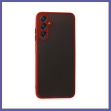 Nida Samsung Galaxy A05S Uyumlu Kılıf Montreal Silikon Kapak - Kırmızı Nıda