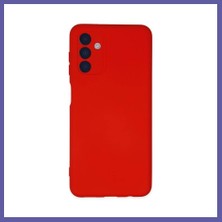 Nida Samsung Galaxy A04S Uyumlu Kılıf Nano Içi Kadife Silikon - Kırmızı Nıda