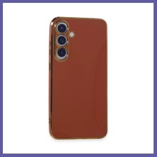 Nida Samsung Galaxy S24 Plus Uyumlu Kılıf Volet Silikon - Kırmızı Nıda