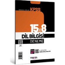 Marka Yayınları 2025 Kpss Dil Bilgisi 15X8 Deneme Tamamı Video Çözümlü