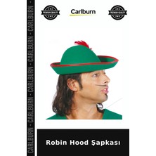 Carlburn Robin Hood Şapkası Giyim Aksesuarı Stil Tamamlayıcı Parti Giysisi