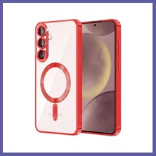Nida Samsung Galaxy A37 5g Uyumlu Kross Magneticsafe Kapak - Kırmızı Nıda