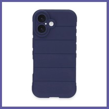 Nida iPhone 16 Uyumlu Kılıf Optimum Silikon - Lacivert Nıda