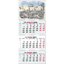 2027 Gemici Duvar Takvimi - Filistin