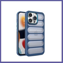 Nida iPhone 15 Pro Uyumlu Kılıf Airmax Silikon Kapak - Lacivert Nıda