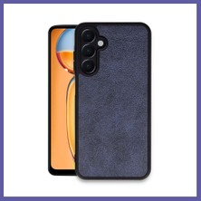 Nida Samsung Galaxy A25 5g Uyumlu Kılıf Aras Deri Kapak - Lacivert Nıda