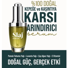 Slaj Saç Serumu - Kaşıntıya Karşı Arındırıcı Serum Kepek Ve Arındırıcı - %100 Doğal Saç Derisi Ferahlatıcı & Bakım Kompleksi
