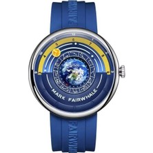 Gümrük Bey Mark Fairwhale 5700 Quartz Spor Saat – Siyah Silikon Kayış, Suya Dayanıklı