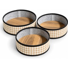 Moderna 3'lü Organizer Bej