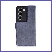 Nida Vivo V30 Lite 4g Uyumlu Kılıf Trend S Plus Kapaklı Kılıf - Lacivert Nıda