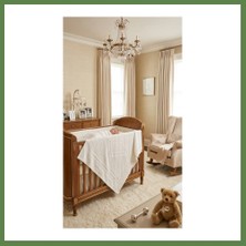 Bezos Triko Bebek Battaniyesi, Bebek Pike Battaniye Pamuk 80X80CM HB006