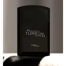 BK Gift Kişiye Özel Ne Mutlu Türküm Diyene Siyah Metal Çakmak - 1