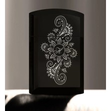 BK Gift Kişiye Özel Isimli Siyah Metal Çakmak - 23