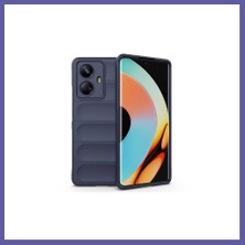 Nida Realme 10 Pro 5g Uyumlu Kılıf Optimum Silikon - Lacivert Nıda