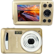 Tr 16MP Megapiksel Kompakt Dijital Fotoğraf ve Video Kamera, 2,4 Inç LCD Ekran, Mikrofon Girişi V