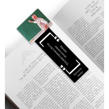 BK Gift Kişiye Özel Öğretmen Yağlıboya Tasarımlı Ahşap Kitap Ayracı