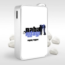 BK Gift Kişiye Özel Baba Adayı Tasarımlı Metal Çakmak - 4