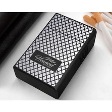 Bk Gift Kişiye Özel Isimli Tarihli Siyah Metal Sigara Tabakası-2, Arkadaşa Hediye, Isimli Sigaralık, Metal Sigara Kutusu
