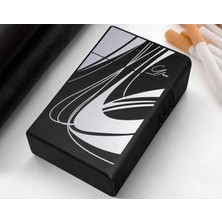 Bk Gift Kişiye Özel Isimli Siyah Metal Sigara Tabakası-2, Arkadaşa Hediye, Isimli Sigaralık, Metal Sigara Kutusu