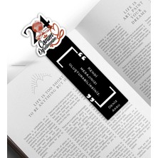 Bk Gift Kişiye Özel Isimli Öğretmenler Günü Tasarımlı Ahşap Kitap Ayracı - 4, Öğretmene Hediye, Öğretmenler Günü