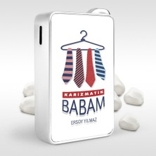 BK Gift Kişiye Özel Karizmatik Babam Tasarımlı Metal Çakmak - 1