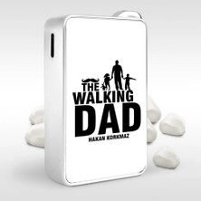 BK Gift Kişiye Özel The Walking Dad Tasarımlı Metal Çakmak - 2