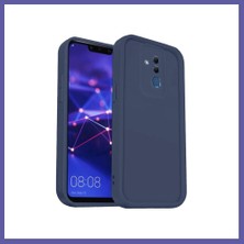Nida Huawei Mate 20 Lite Uyumlu Kılıf Viera Silikon - Lacivert Nıda