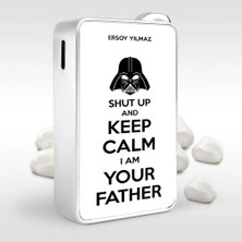 BK Gift Kişiye Özel I Am Your Father Tasarımlı Metal Çakmak - 2