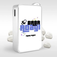 BK Gift Kişiye Özel Baba Adayı Tasarımlı Metal Çakmak - 8