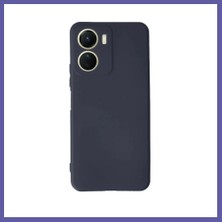 Nida Vivo Y16 Uyumlu Kılıf First Silikon - Lacivert Nıda