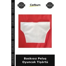 Carlburn Baskısız Peluş Oyuncak Tişörtü Hobi Ürünü Kumaş Parça Ayıcık Kıyafeti