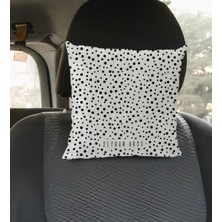 BK Gift Kişiye Özel Isimli Kare Araç Koltuk Yastığı-28