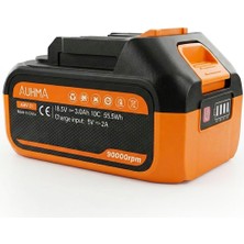Tr Ahv-21 18.5V 3.0AH Li-Ion Şarjlı Batarya | Type-C Şarj Girişli, LED Göstergeli Yedek Süpür