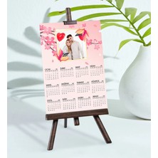 Bk Gift Kişiye Özel 15X21 cm Fotoğraf Kartlı Şövaleli 2023 Takvim -10